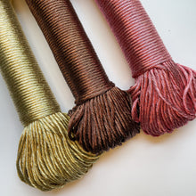 Load image into Gallery viewer, 5mm Metallic Single Strand Cotton String
