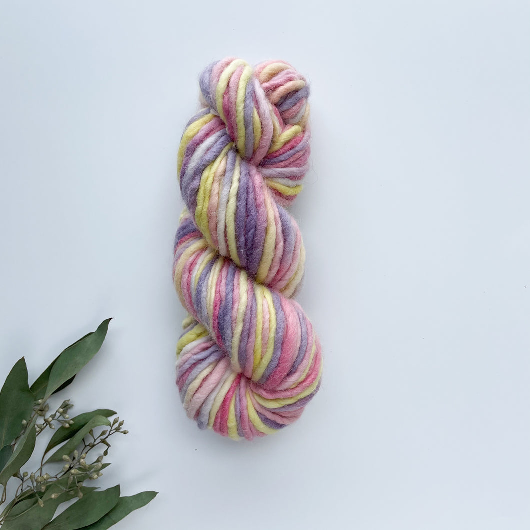 Botanically Dyed Wool Yarn 100g Water Lily