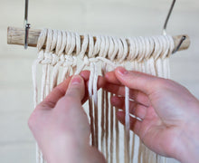 Load image into Gallery viewer, DIY Macramé Triple V Plant Hanger PDF instructions and Knot Guide
