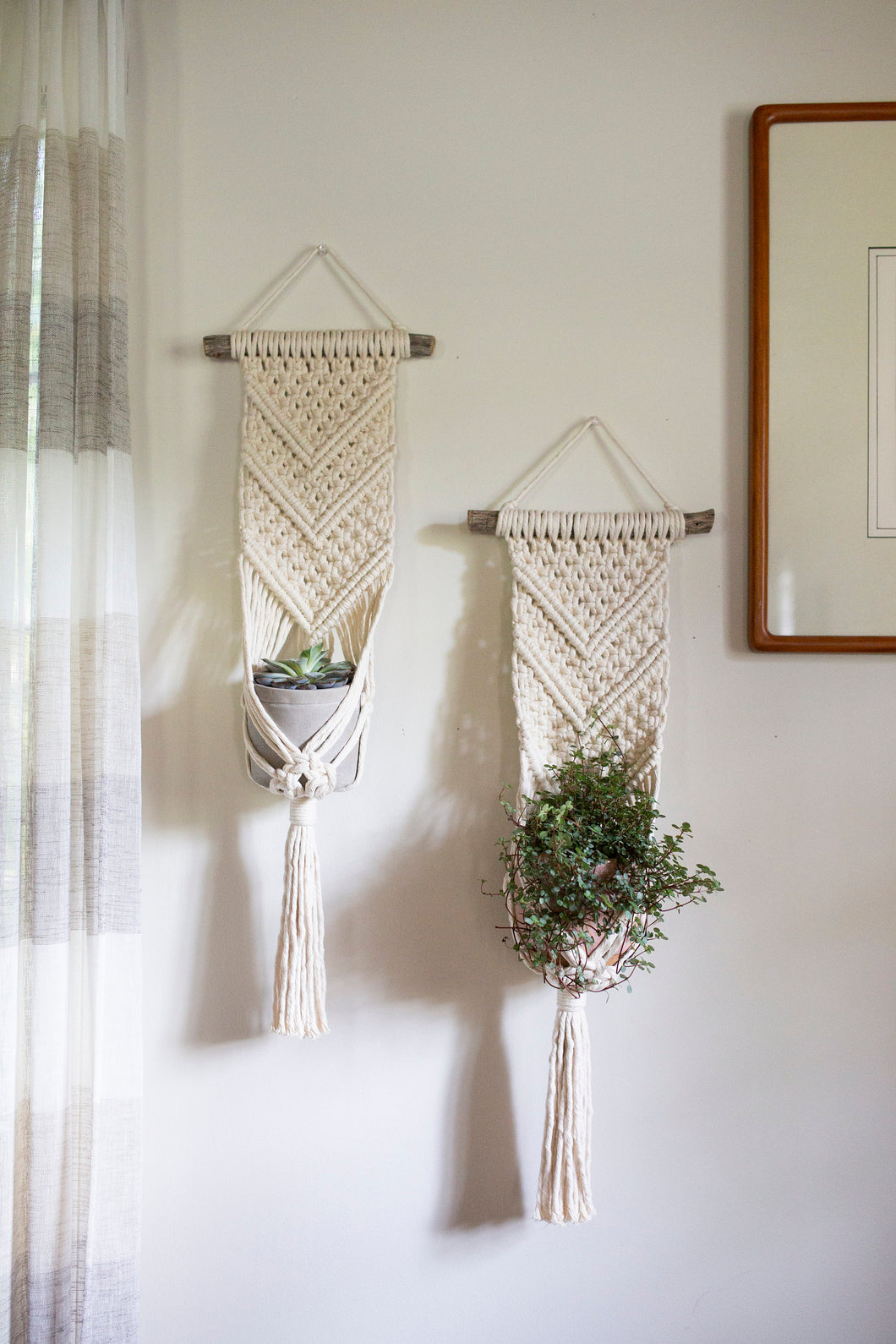 DIY Macramé Wall Hanging Set to make yourself (with instructions